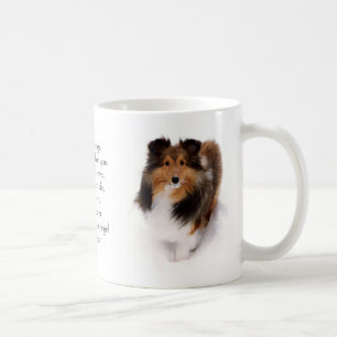 Café Taza de la bendición de Sheltie