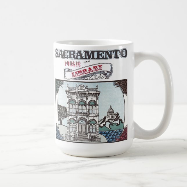 Café Taza de la biblioteca pública de Sacramento (Derecha)
