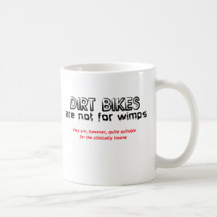 Café Taza de la bici de la suciedad del motocrós -