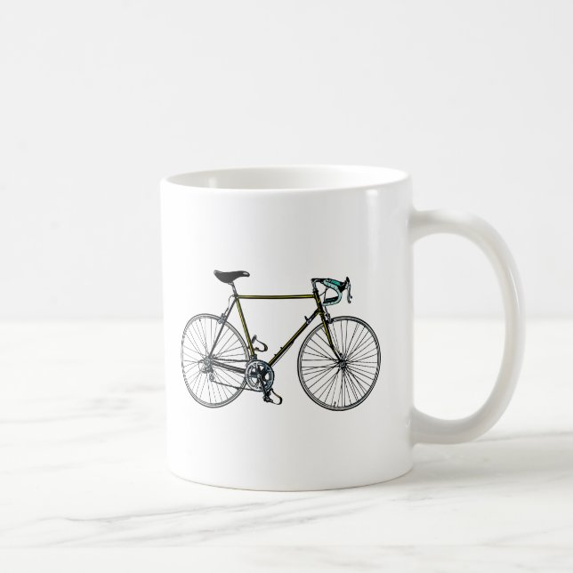 Café Taza de la bicicleta (Derecha)