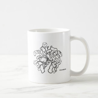 Café Taza de la bioquímica de la estructura de la