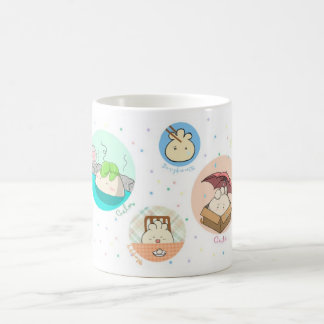 Café Taza de la bola de masa hervida