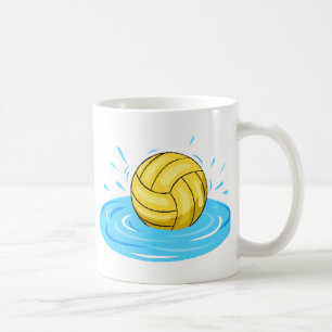 Café Taza de la bola del water polo
