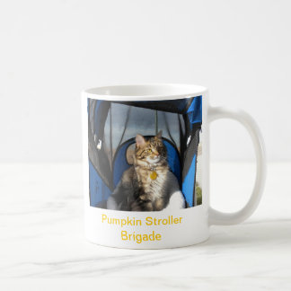 Café Taza de la brigada del cochecito de la calabaza