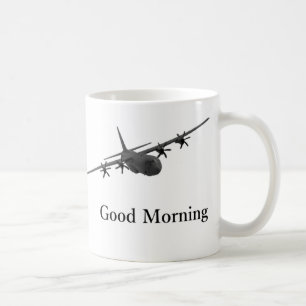 Café Taza de la buena mañana de C-130 Hércules