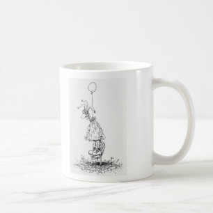 Café Taza de la cabeza de alfiler