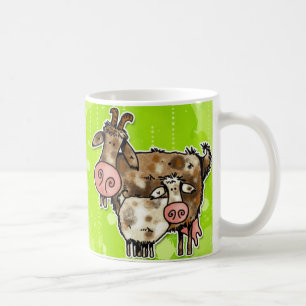 Café taza de la cabra de la mama