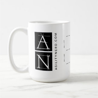 Café Taza de la "caja doble" de AgilityNerd