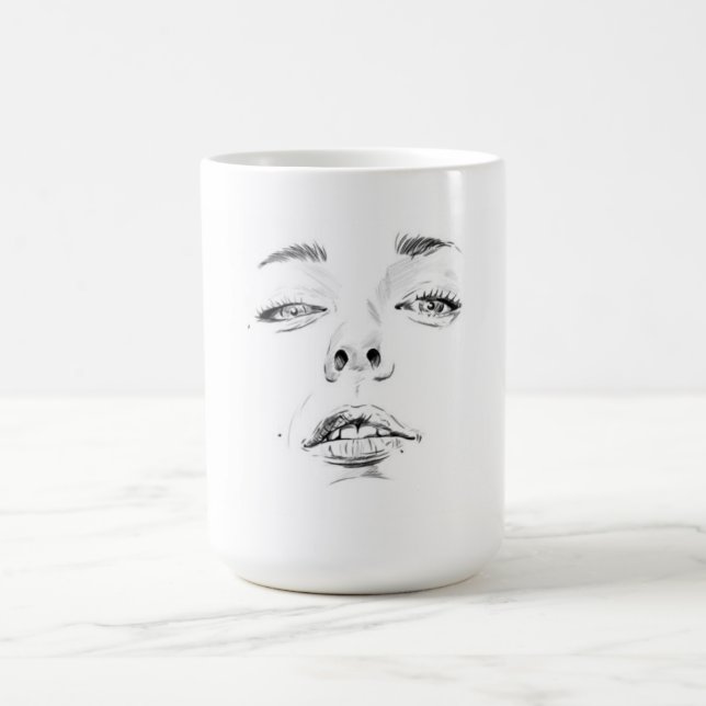 Café Taza de la cara (Centro)