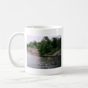 Café Taza de la cara de la roca