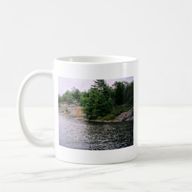 Café Taza de la cara de la roca (Izquierda)