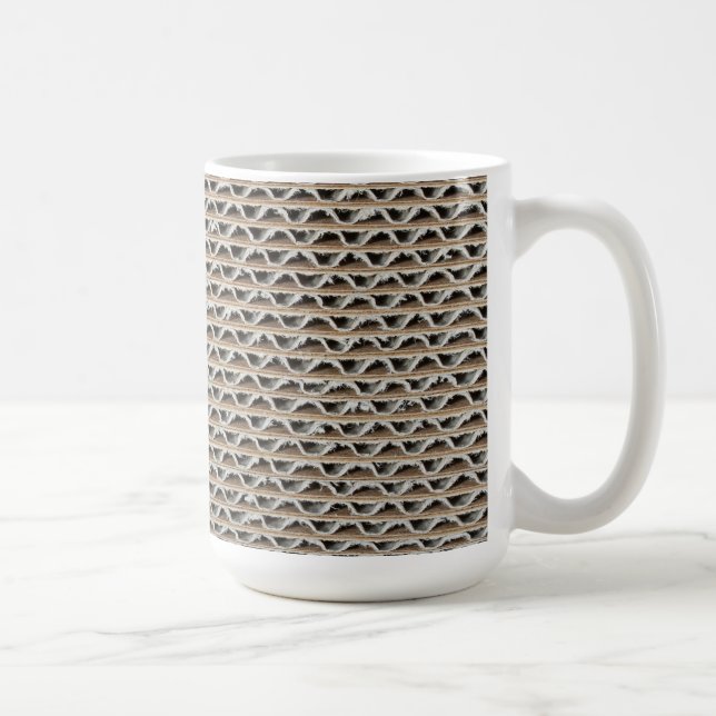 Café Taza de la cartulina acanalada (Derecha)
