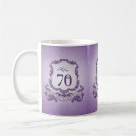 Café Taza de la celebración del cumpleaños del marco