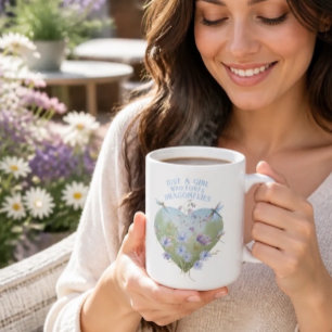 Café Taza de la chica que ama las libélulas