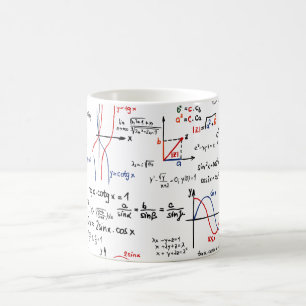 Café Taza de la chuleta de la matemáticas
