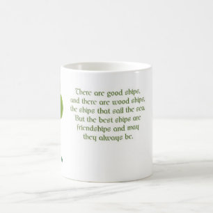Café Taza de la cita 16 del irlandés