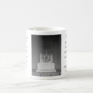 Café Taza de la cita de Abraham Lincoln