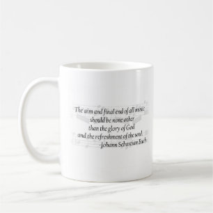 Café Taza de la cita de Bach
