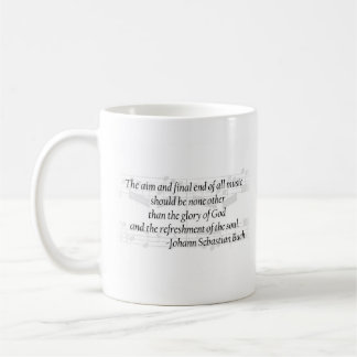 Café Taza de la cita de Bach