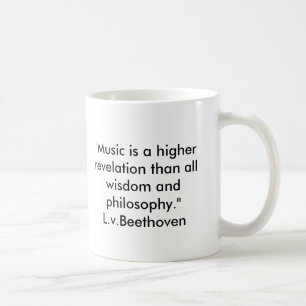 Café Taza de la cita de Beethoven