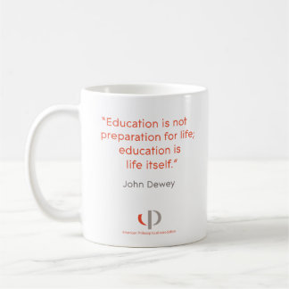Café Taza de la cita de Dewey