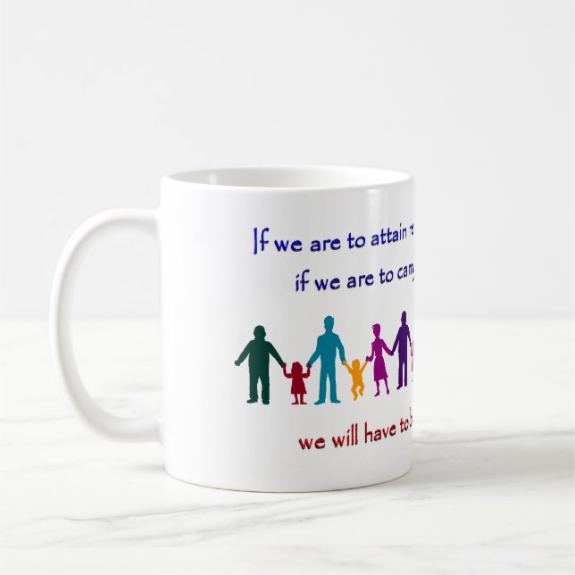 Café Taza de la cita de Gandhi (Izquierda)