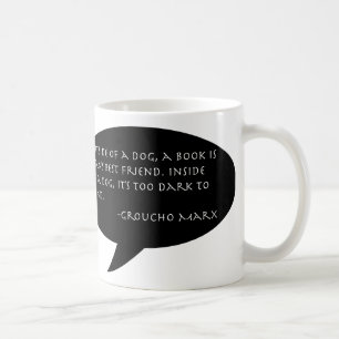 Café Taza de la cita de Groucho Marx