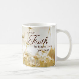 Café Taza de la cita de la fe