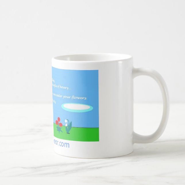 Café Taza de la cita de la flor de Fritz (Derecha)