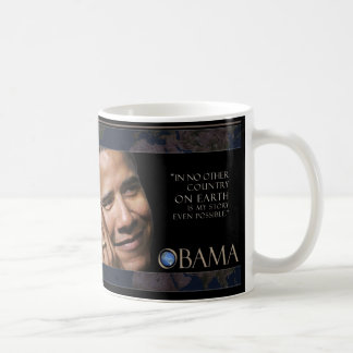 Café Taza de la cita de Obama
