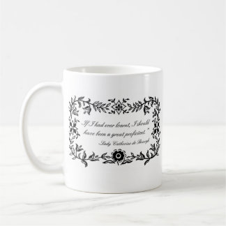 Café Taza de la cita de señora Catherine del orgullo y