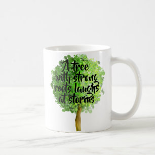 Café Taza de la cita del árbol