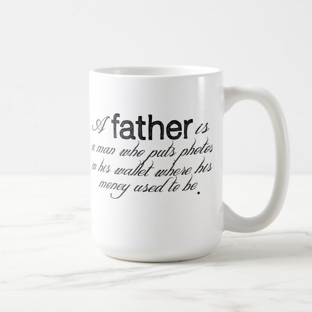 Café Taza de la cita del padre (Derecha)