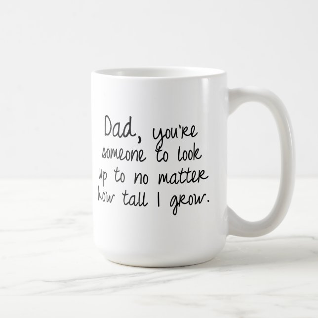 Café Taza de la cita del papá (Derecha)