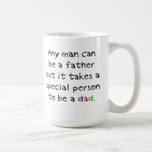 Café Taza de la cita del papá (Derecha)