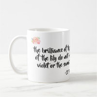 Taza de la cita del St. Teresa