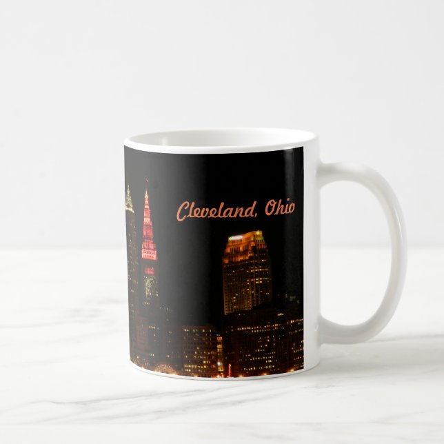 Café Taza de la ciudad de Cleveland Dawg (Derecha)