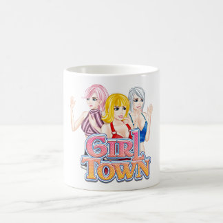 Café Taza de la ciudad del chica
