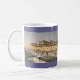 Café Taza de la "ciudad vieja del océano" de Paul