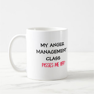Café Taza de la clase de la gestión de la cólera