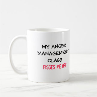 Café Taza de la clase de la gestión de la cólera