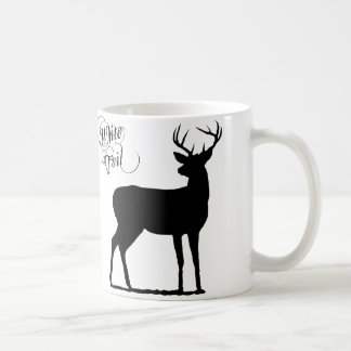 Café taza de la cola blanca