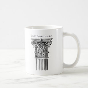 Café Taza de la columna de la pedido de Corinthian