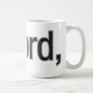 Café Taza de la coma de Oxford