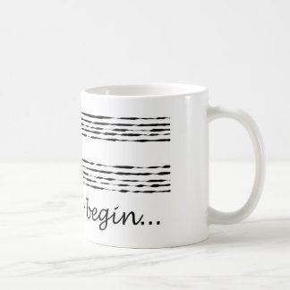 Café Taza de la composición de música