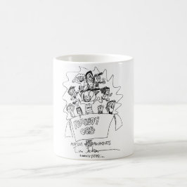 Café Taza de la conciencia del autismo