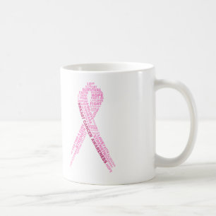 Café Taza de la conciencia del cáncer de pecho