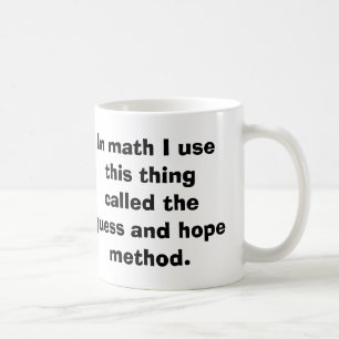 Café Taza de la conjetura y de la esperanza de la