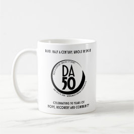 Café Taza de la Convención Virtual Mundial DA50 en Negr