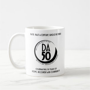 Café Taza de la Convención Virtual Mundial DA50 en Negr